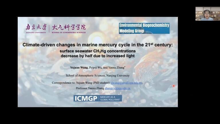 Increased Light May Halve Surface Seawater Methylmercury in 2100